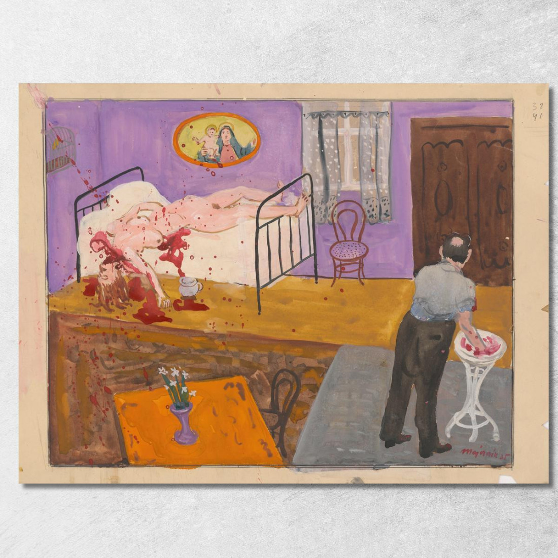 Amanti Alla Periferia Cyprián Majerník cmj39 quadro stampato su tela