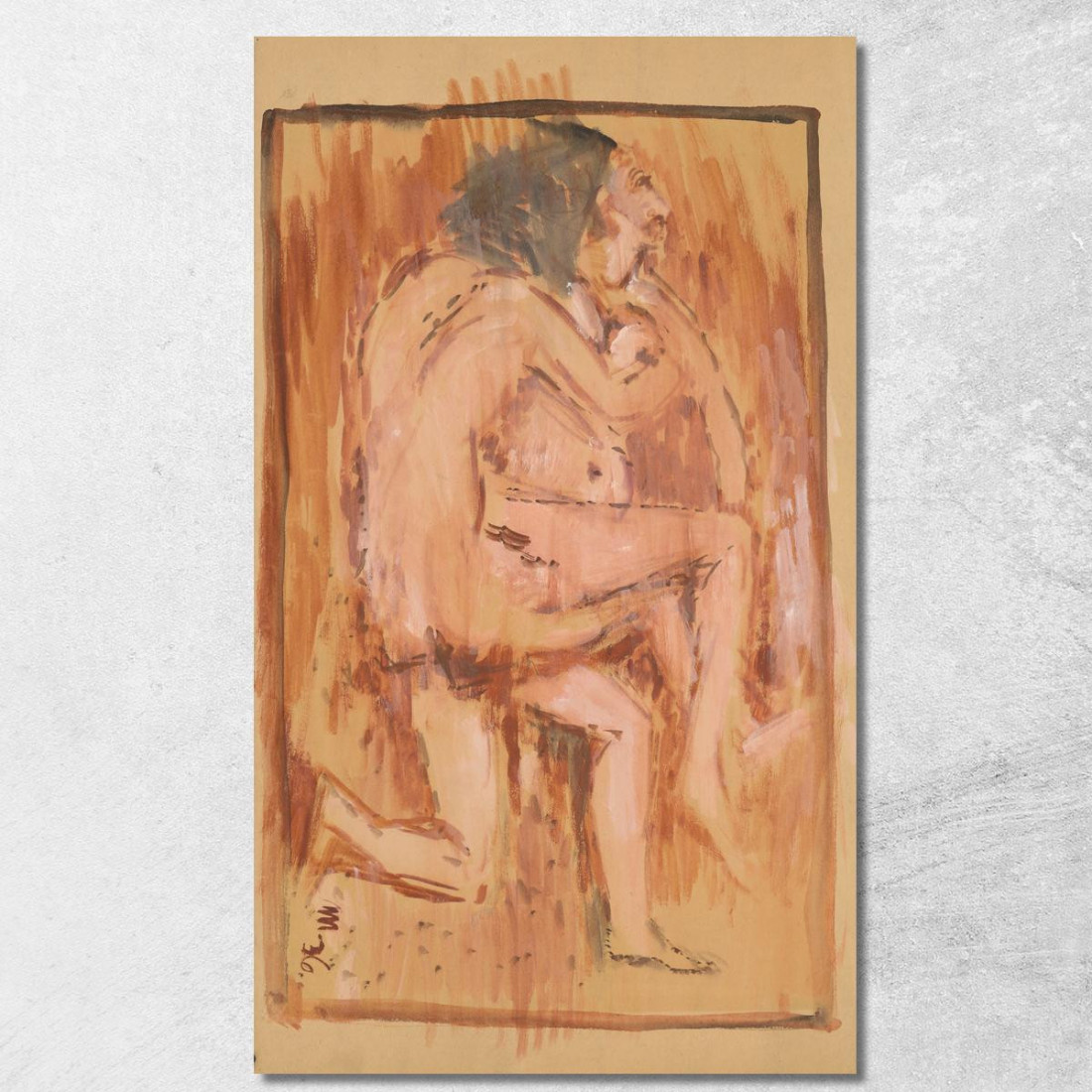 Amanti Cyprián Majerník cmj40 quadro stampato su tela