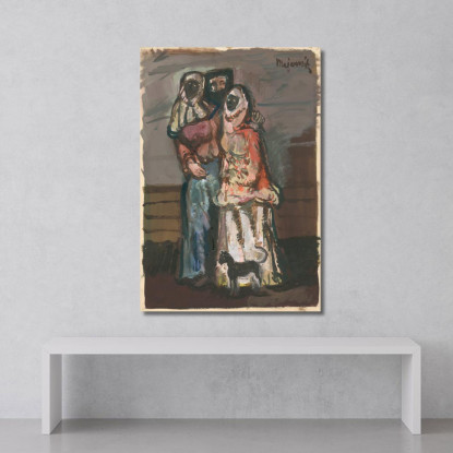 Maschere Cyprián Majerník cmj41 quadro stampato su tela