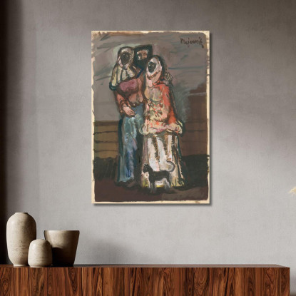 Maschere Cyprián Majerník cmj41 quadro stampato su tela