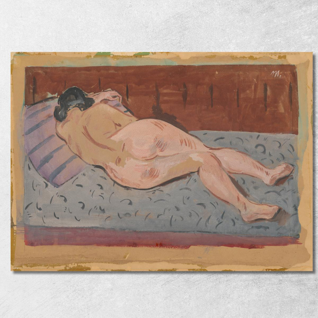 Nudo Disteso 3 Cyprián Majerník cmj56 quadro stampato su tela