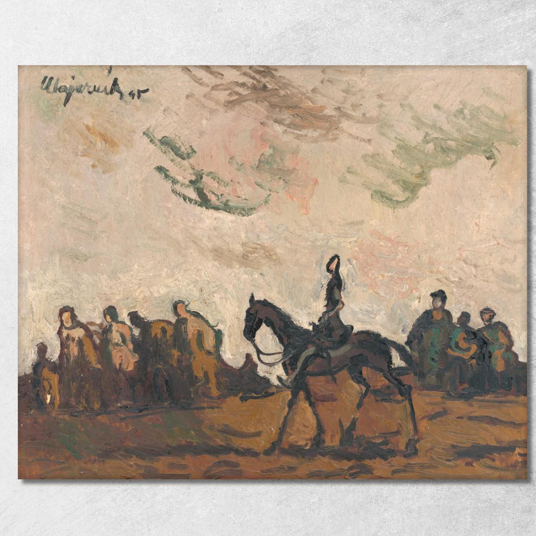 Rifugiati 4 Cyprián Majerník cmj60 quadro stampato su tela