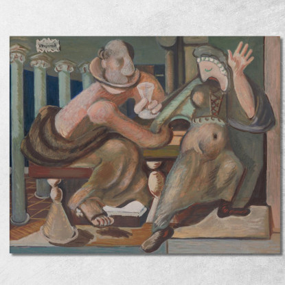Seduzione Cyprián Majerník cmj71 quadro stampato su tela