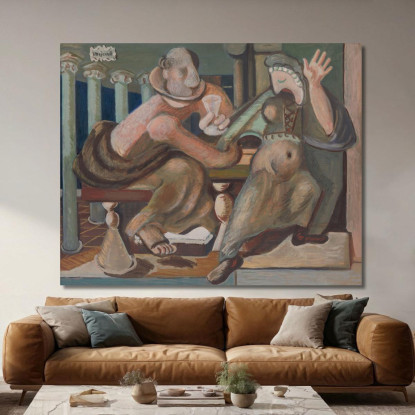 Seduzione Cyprián Majerník cmj71 quadro stampato su tela