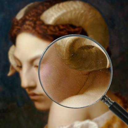 La Baccante Jean-Léon Gérôme jlg65 quadro stampato su tela