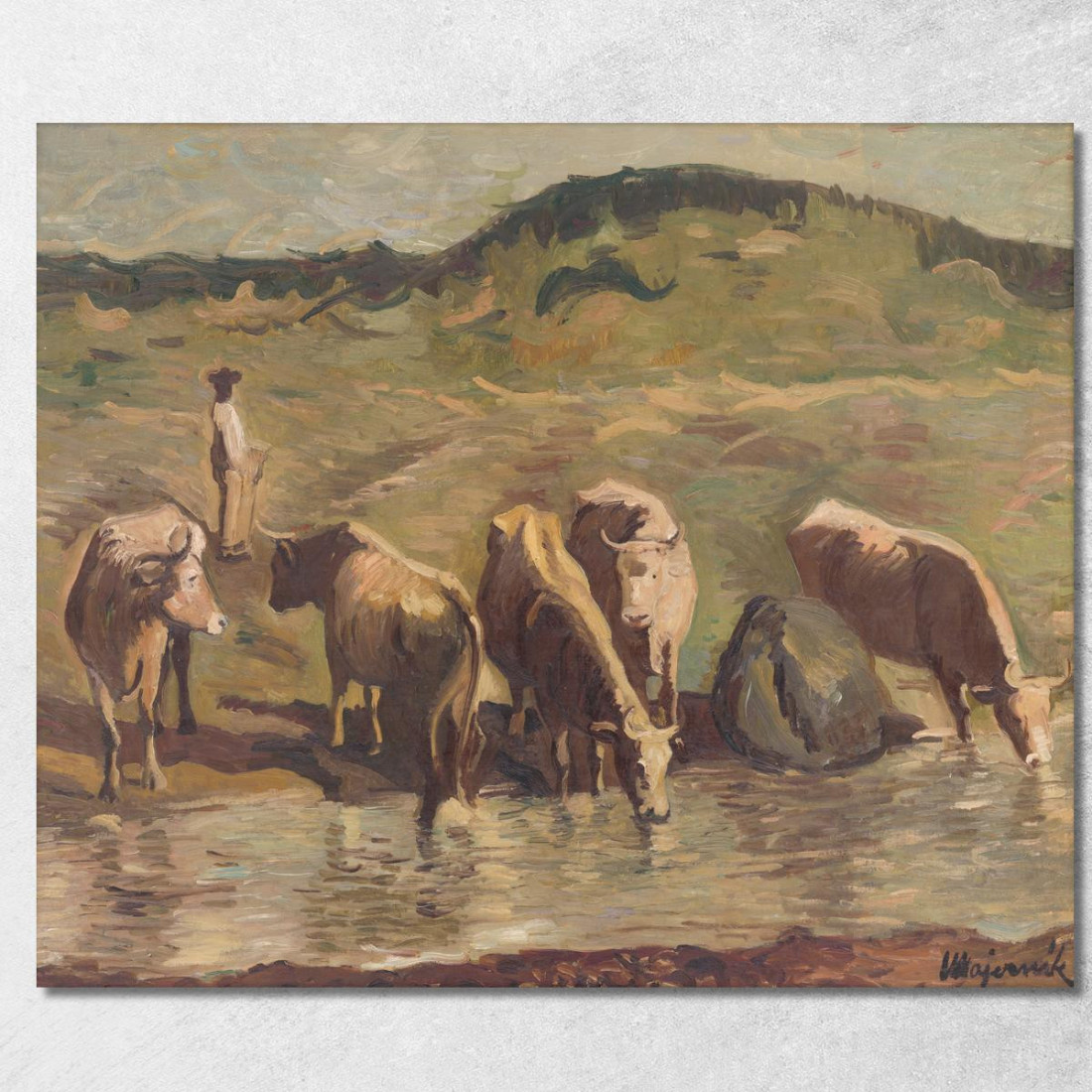 Estate Cyprián Majerník cmj79 quadro stampato su tela