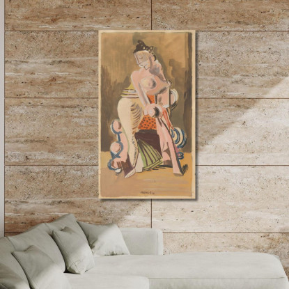 Vedova Cyprián Majerník cmj96 quadro stampato su tela