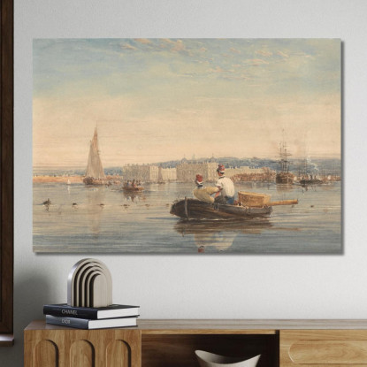 Greenwich David Cox dcx20 quadro stampato su tela