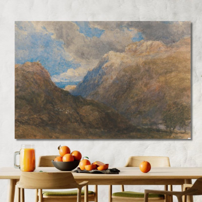 Penmaenmawr David Cox dcx39 quadro stampato su tela