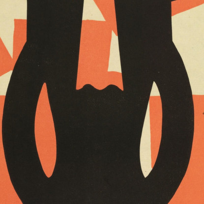 Esposizione D'Arte Moderna - The London Group Edward McKnight Kauffer emk3 quadro stampato su tela
