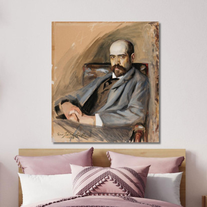 Retrato De Gunnar Berndtson Eero Järnefelt ejr28 cuadro en lienzo