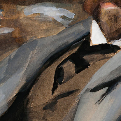 Retrato De Gunnar Berndtson Eero Järnefelt ejr28 cuadro en lienzo
