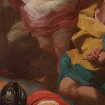 La Liberazione Di San Pietro Gaetano Gandolfi ggn14 quadro stampato su tela
