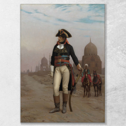 Napoleone In Egitto Jean-Léon Gérôme jlg90 quadro stampato su tela