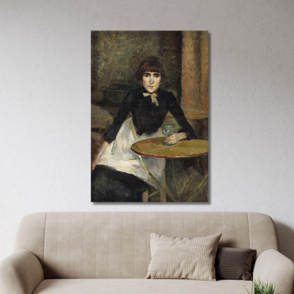 Alla Bastiglia Jeanne Wenz Henri de Toulouse-Lautrec htl2 quadro stampato su tela