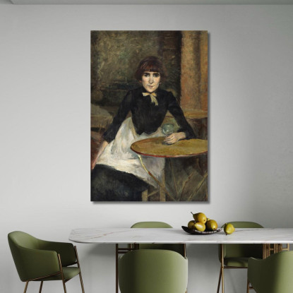 Alla Bastiglia Jeanne Wenz Henri de Toulouse-Lautrec htl2 quadro stampato su tela