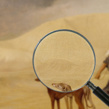 Nel Deserto Jean-Léon Gérôme jlg92 quadro stampato su tela