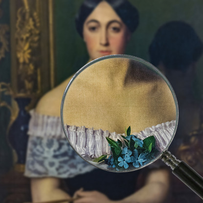 Ritratto Di Una Donna Jean-Léon Gérôme jlg96 quadro stampato su tela