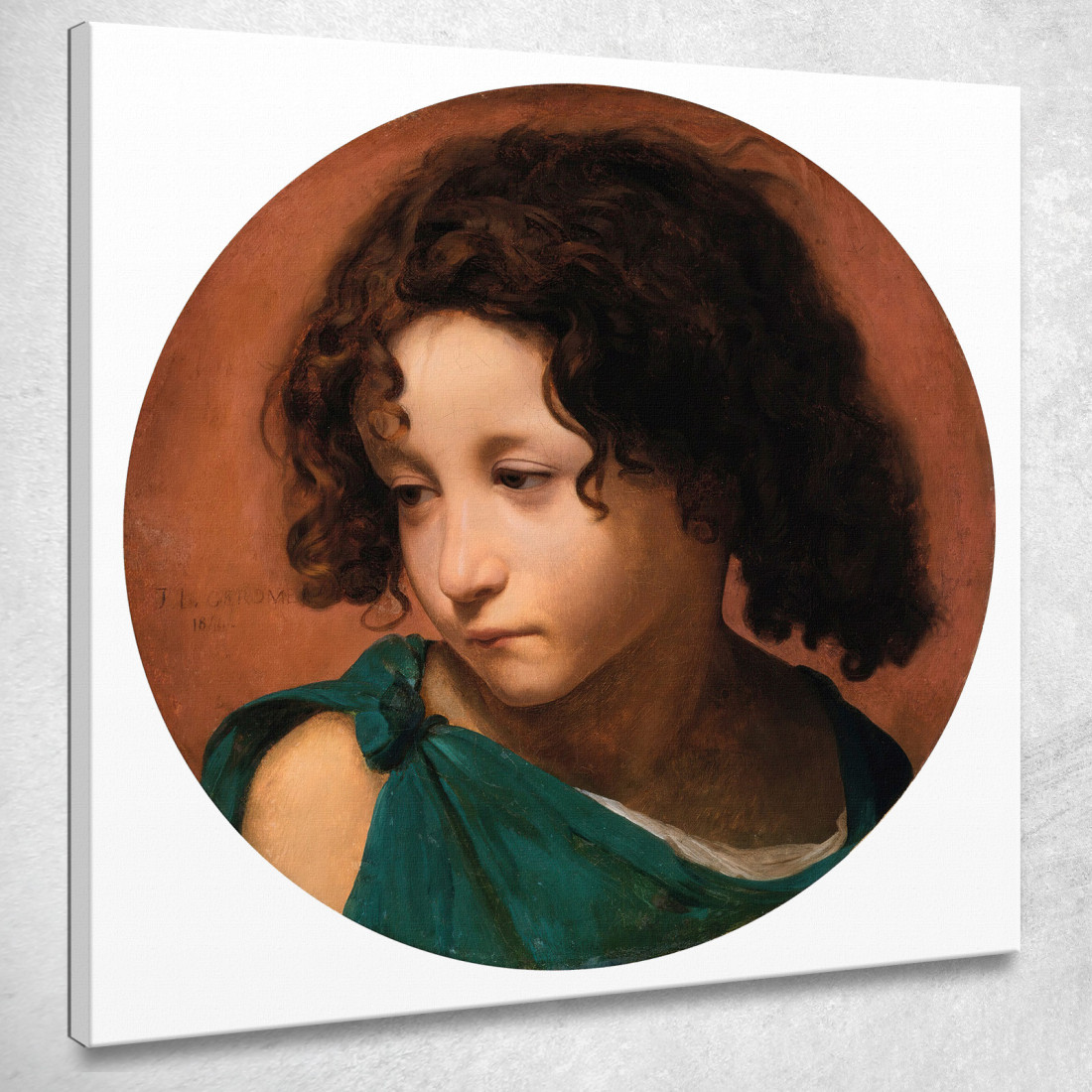 Ritratto Di Un Bambino Jean-Léon Gérôme jlg97 quadro stampato su tela