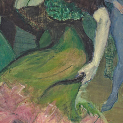 Marcelle Lender Che Danza Il Bolero In Chilpéric Henri de Toulouse-Lautrec htl65 quadro stampato su tela