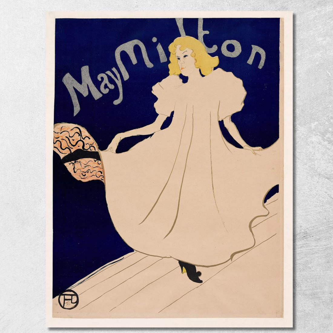 May Milton 2 Henri de Toulouse-Lautrec htl69 quadro stampato su tela