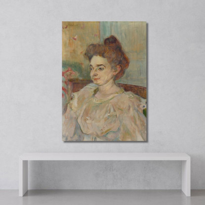Ritratto Di Béatrice Tapié De Céleyran Henri de Toulouse-Lautrec htl82 quadro stampato su tela