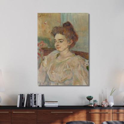 Ritratto Di Béatrice Tapié De Céleyran Henri de Toulouse-Lautrec htl82 quadro stampato su tela