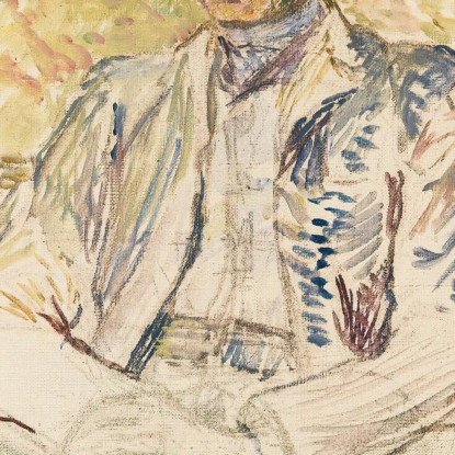 Ritratto Di Louis Pascal Henri de Toulouse-Lautrec htl83 quadro stampato su tela