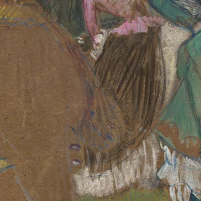 Quadriglia Al Moulin Rouge Henri de Toulouse-Lautrec htl87 quadro stampato su tela