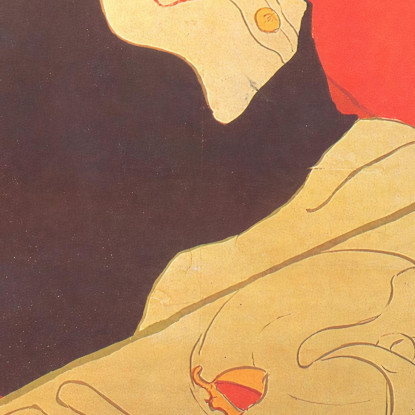 Regina Della Gioia Henri de Toulouse-Lautrec htl88 quadro stampato su tela