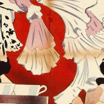 L'Eccellente Consommé Di Carne Di Manzo Henri Georges Meunier hgm22 quadro stampato su tela