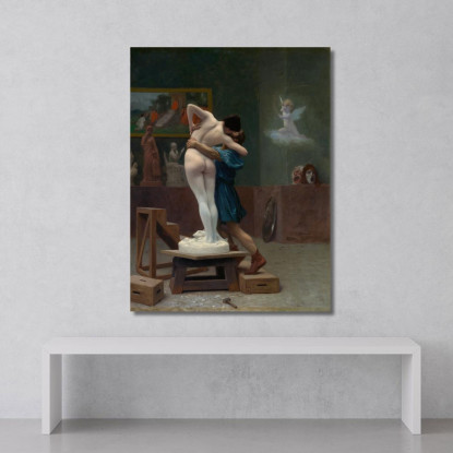 Pigmalione E Galatea Jean-Léon Gérôme jlg110 quadro stampato su tela