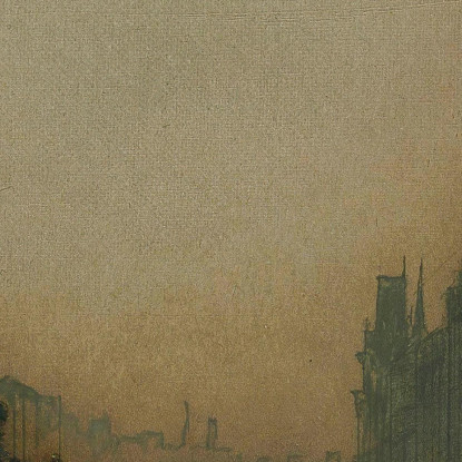 Reekie Glasgow 2 John Atkinson Grimshaw jag54 quadro stampato su tela