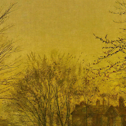 L'Autostrada Della Regina John Atkinson Grimshaw jag72 quadro stampato su tela