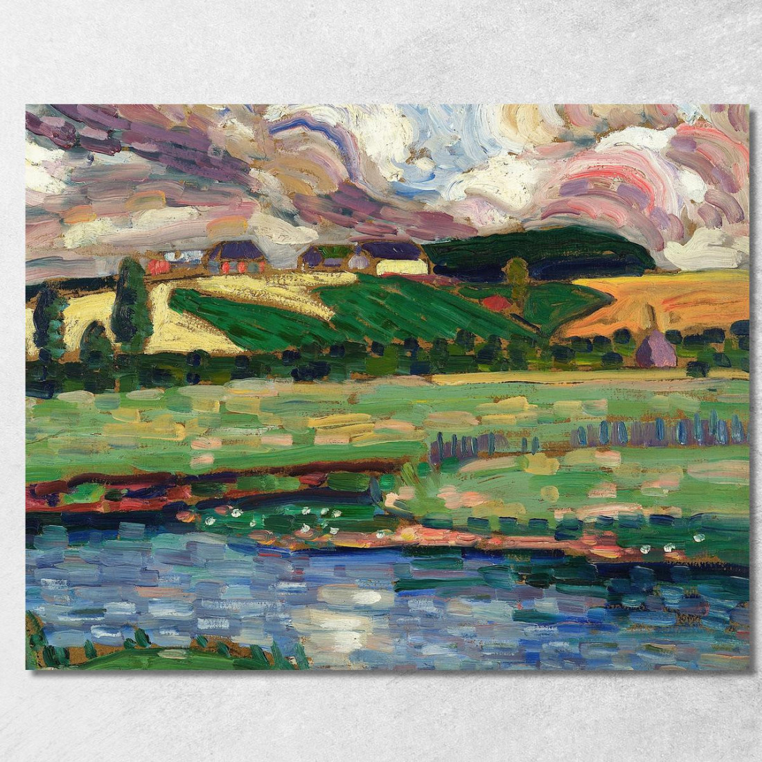 Studio Di Paesaggio Konrad Mägi kmg13 quadro stampato su tela