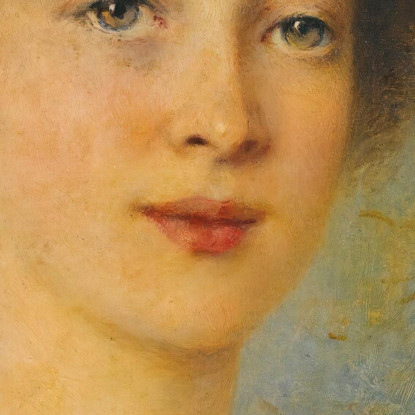 Ritratto Di Una Signora Elegante Konstantin Egorovich Makovsky kem13 quadro stampato su tela