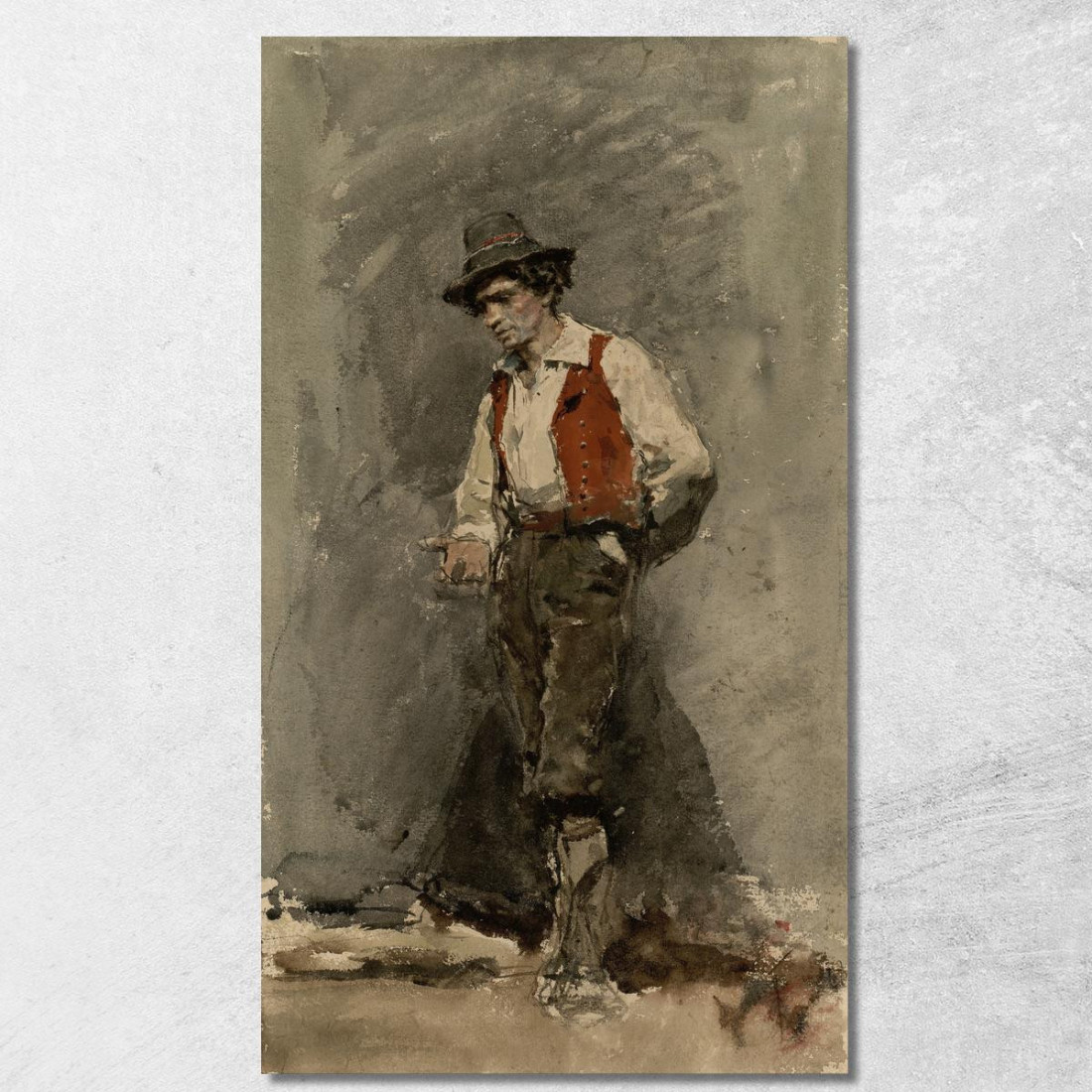 Calabrese Mariano Fortuny Marsal mfm14 quadro stampato su tela
