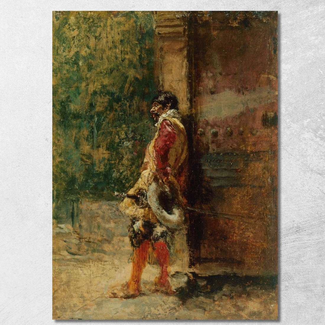 Cavaliere Mariano Fortuny Marsal mfm18 quadro stampato su tela