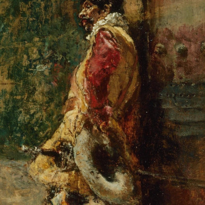 Cavaliere Mariano Fortuny Marsal mfm18 quadro stampato su tela