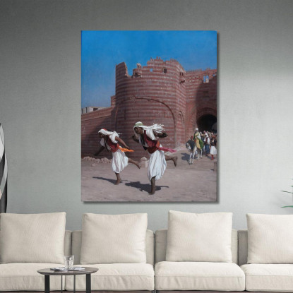 I Corridori Del Pascià Jean-Léon Gérôme jlg145 quadro stampato su tela