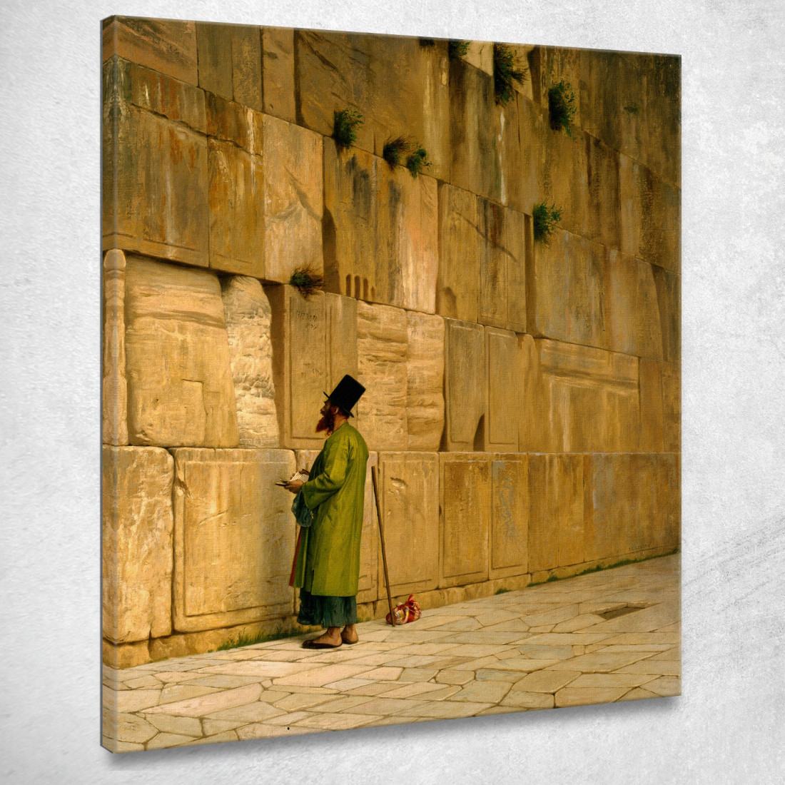 Il Muro Del Pianto Jean-Léon Gérôme jlg151 quadro stampato su tela