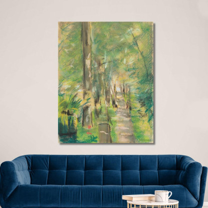 Viale Di Betulle Nel Giardino Del Wannsee Max Liebermann mlb10 quadro stampato su tela