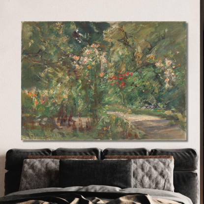 Piante Da Fiore Nel Giardino Utile Verso Nord-Ovest Max Liebermann mlb14 quadro stampato su tela