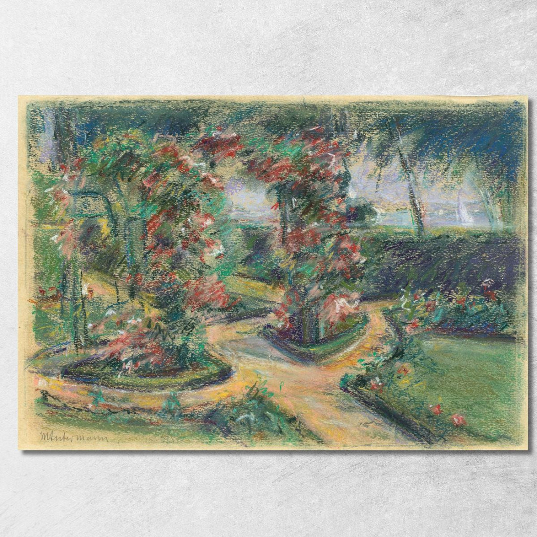 Il Roseto Nel Wannsee Max Liebermann mlb21 quadro stampato su tela