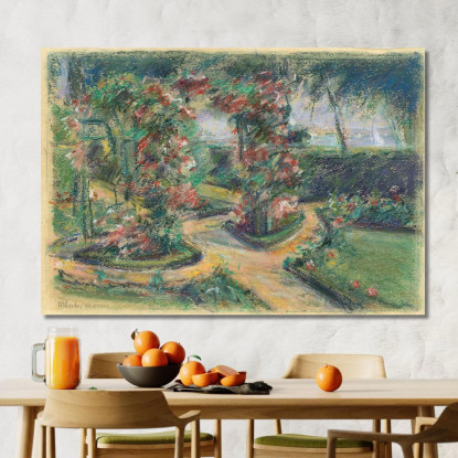 Il Roseto Nel Wannsee Max Liebermann mlb21 quadro stampato su tela