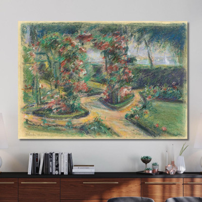 Il Roseto Nel Wannsee Max Liebermann mlb21 quadro stampato su tela