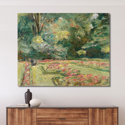 La Terrazza Fiorita Nel Giardino Del Wannsee Verso Nord Max Liebermann mlb24 quadro stampato su tela