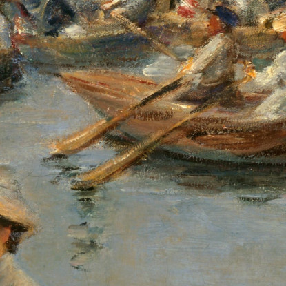 Sull'Alster Ad Amburgo Max Liebermann mlb55 quadro stampato su tela