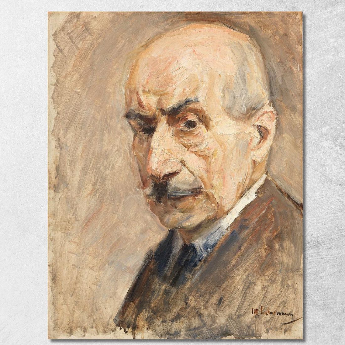 Autoritratto Max Liebermann mlb77 quadro stampato su tela