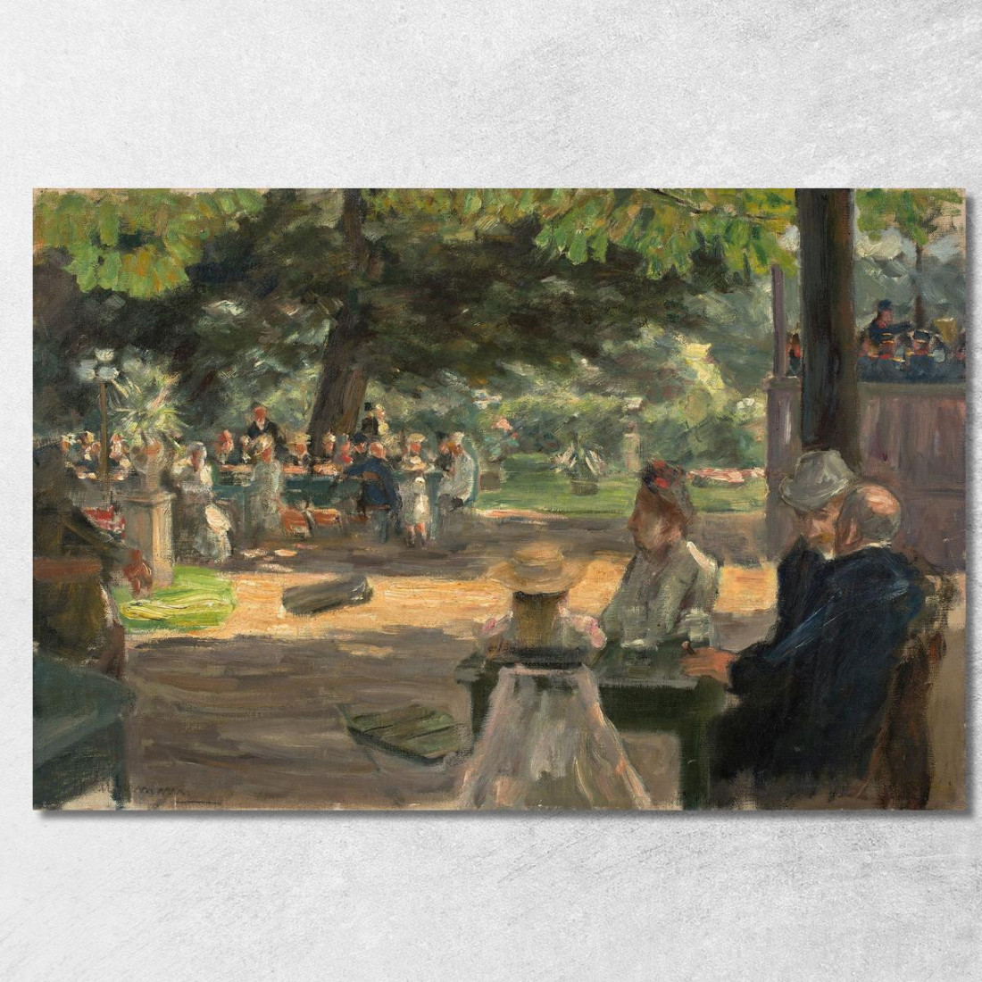 Studio Per Il Giardino Del Ristorante A Leida Max Liebermann mlb80 quadro stampato su tela